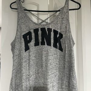 Gray PINK tank